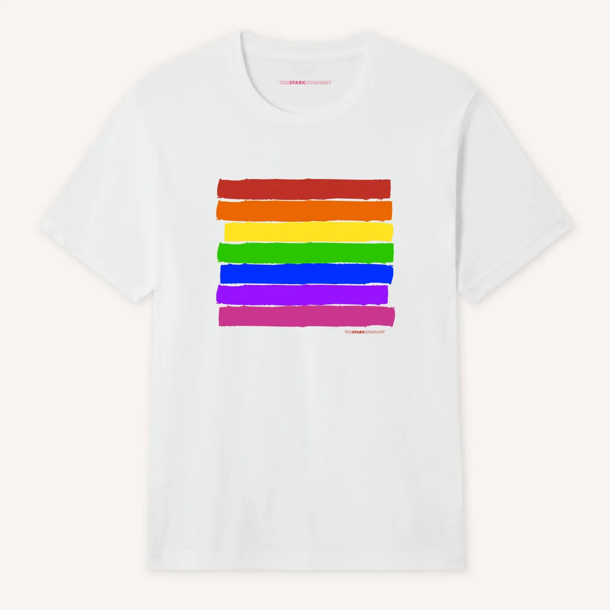 Pride Flag T-Shirt sold by The Spark Company