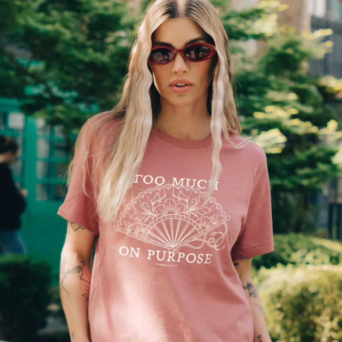 Too Much On Purpose T-Shirt sold by The Spark Company product image thumbnail 3