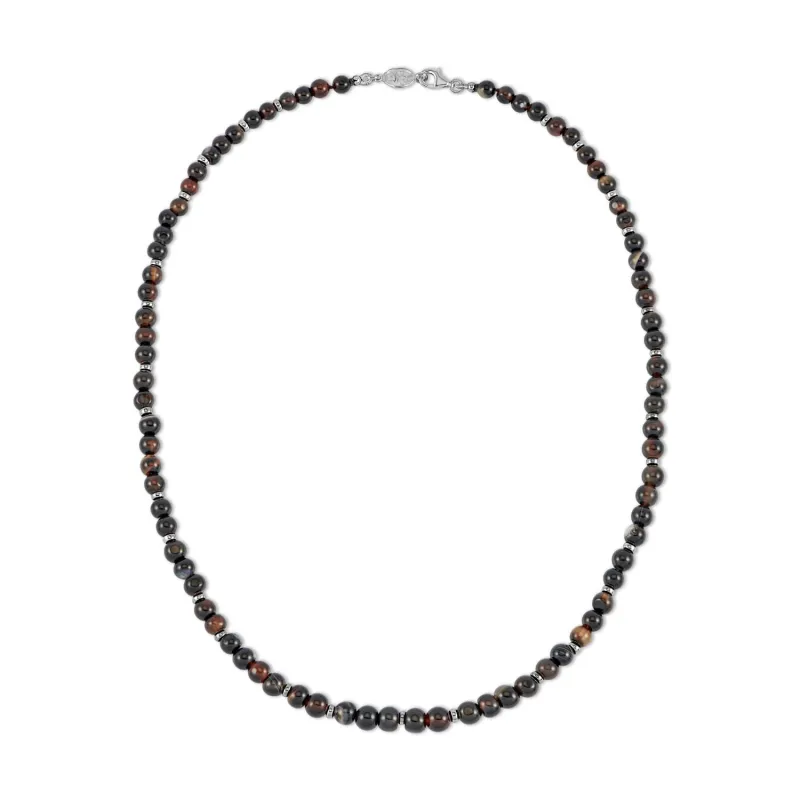 Men's Mixed Black Onyx Necklace sold by Dower & Hall