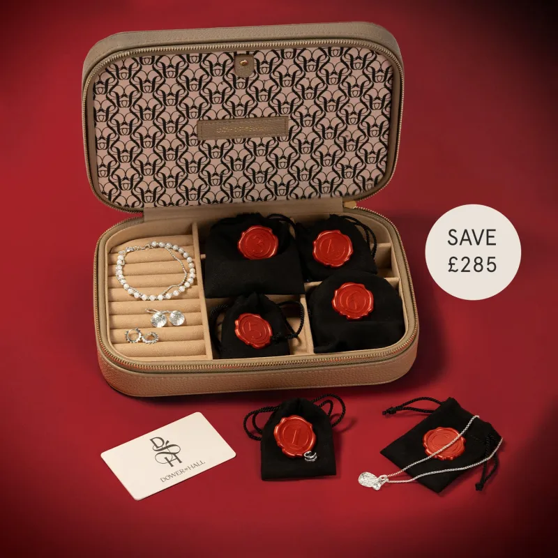 Silver Jewellery Advent Calendar sold by Dower & Hall