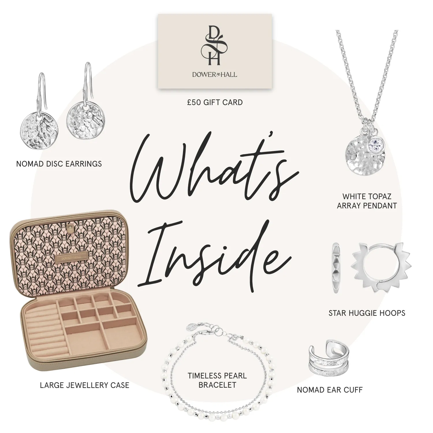 Silver Jewellery Advent Calendar sold by Dower & Hall product image thumbnail 4