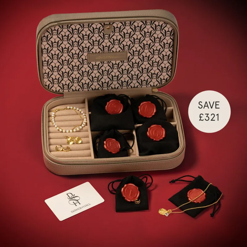 Gold Vermeil Jewellery Advent Calendar sold by Dower & Hall