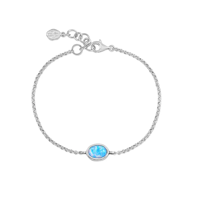 Opal Tutti Frutti Chain Bracelet sold by Dower & Hall