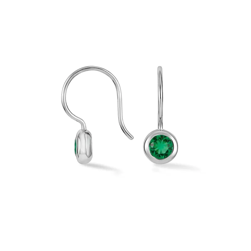 Green Garnet Dewdrop Earrings sold by Dower & Hall