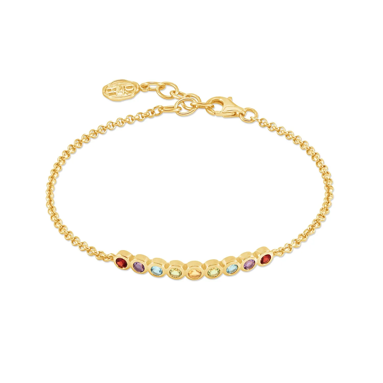 Tutti Frutti Bar Bracelet sold by Dower & Hall