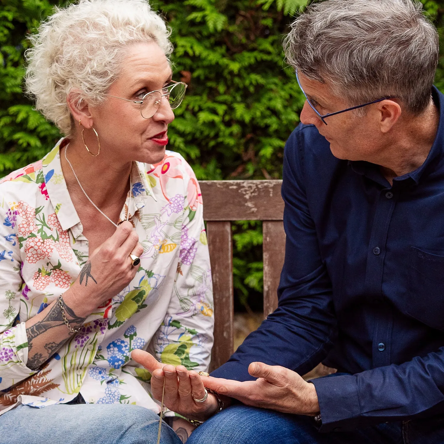 Flying Swallow Talisman Necklace sold by Dower & Hall product image thumbnail 3