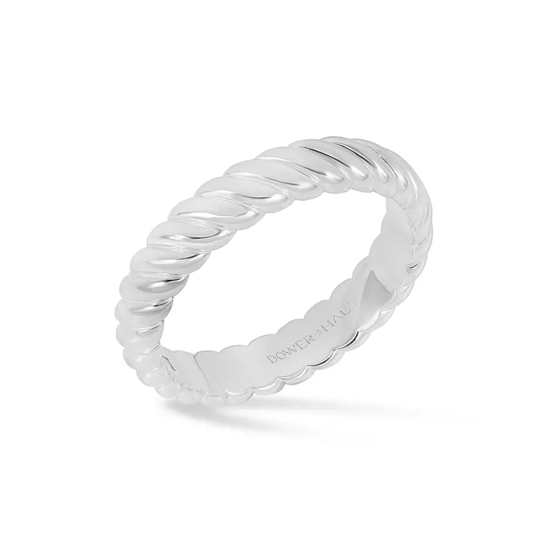 Twist Twinkle Ring sold by Dower & Hall