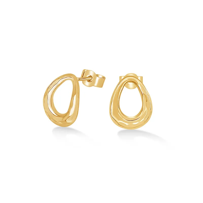 Large Entwined Oval Studs sold by Dower & Hall
