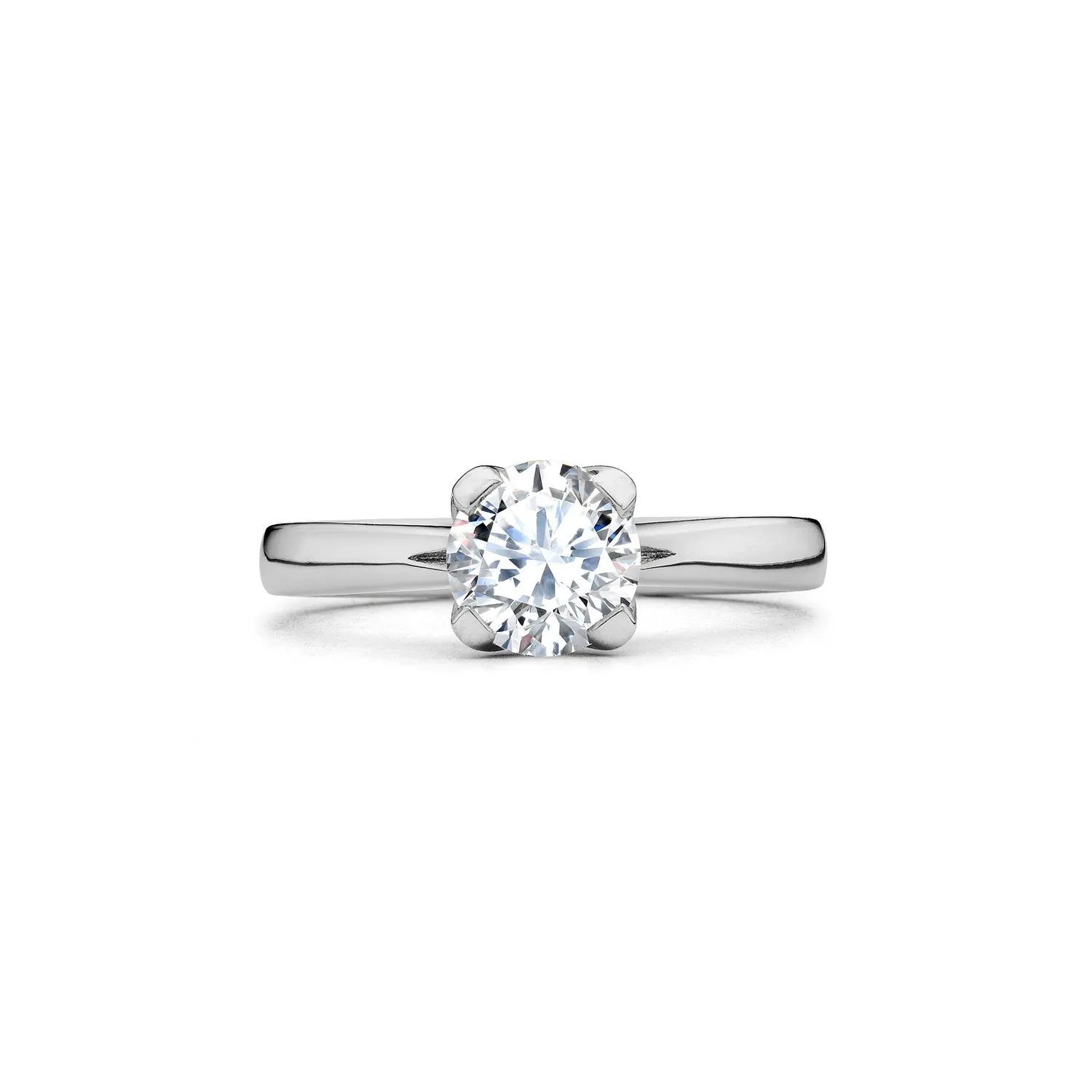 Lotus Diamond Engagement Ring sold by Dower & Hall product image thumbnail 3