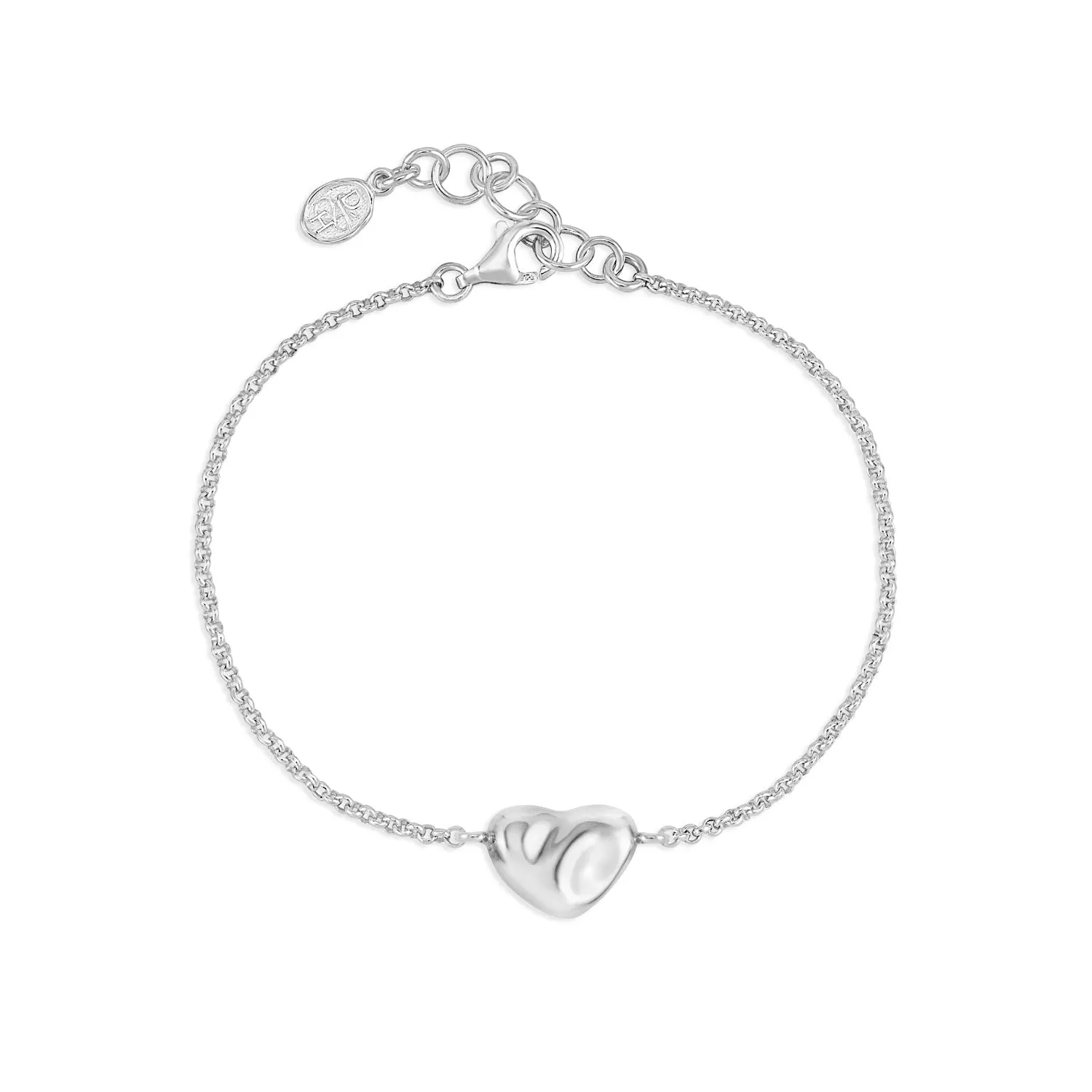 Mini Puff Heart Bracelet sold by Dower & Hall product image thumbnail 4