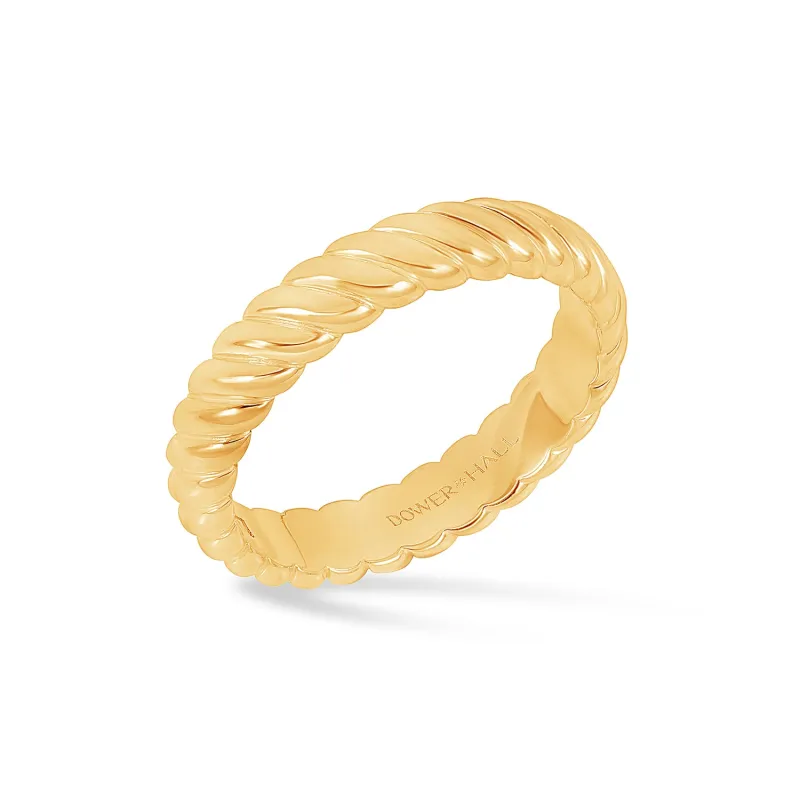 14k Twist Twinkle Ring sold by Dower & Hall