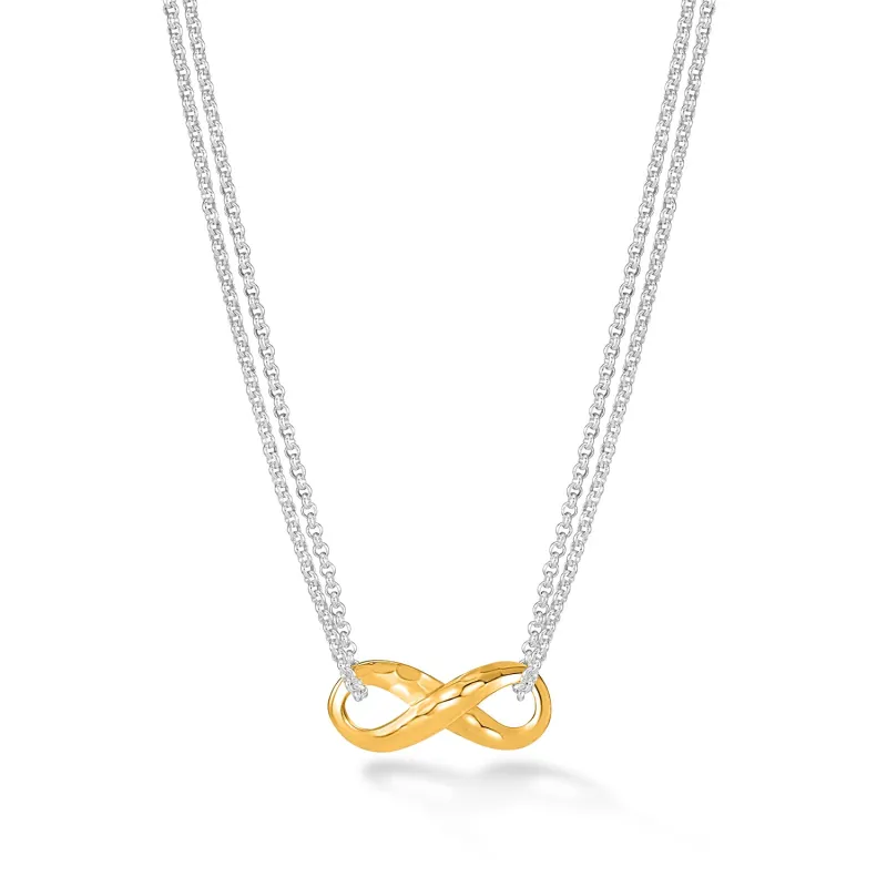 Entwined Infinity Pendant sold by Dower & Hall