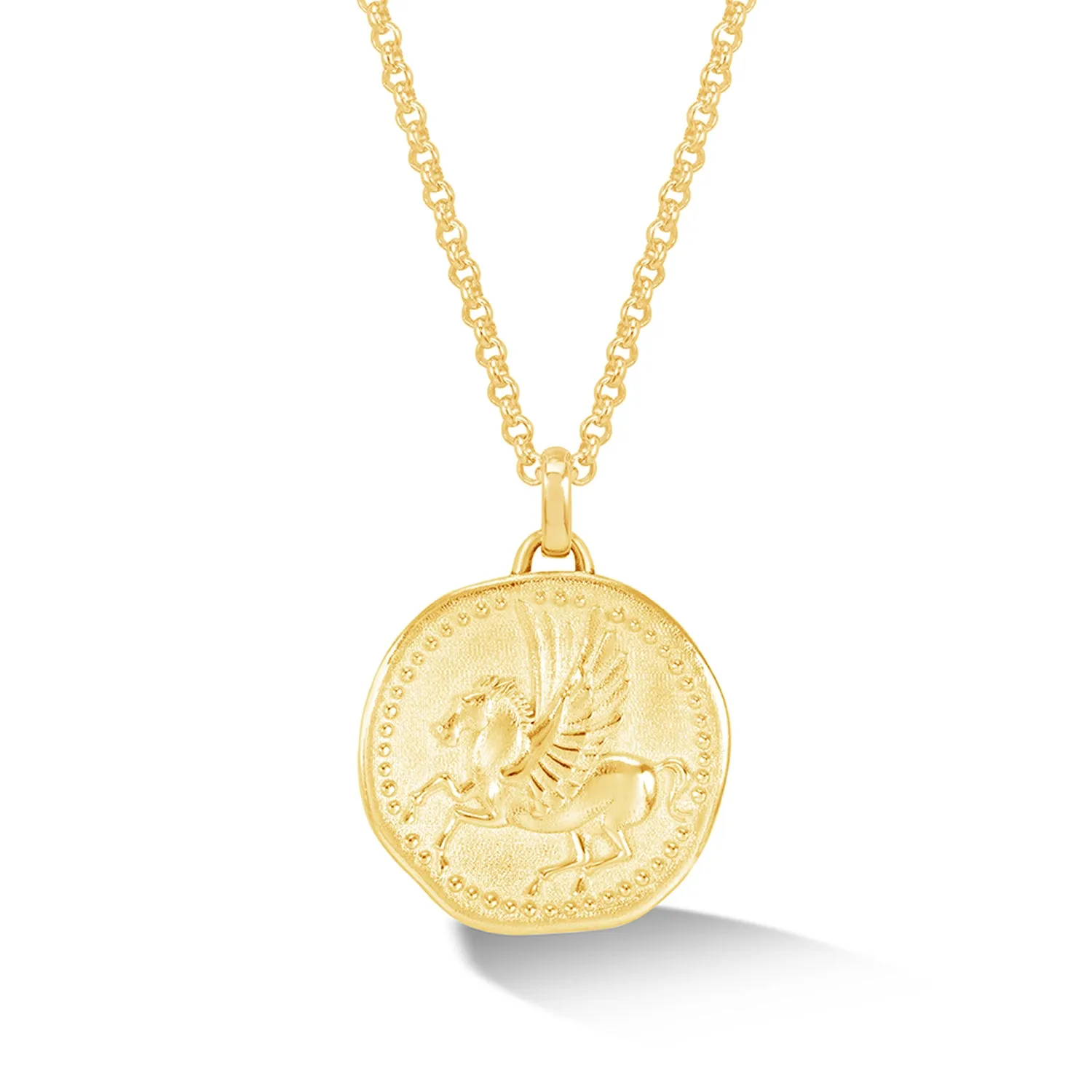 Men's 'Overcome and Thrive' Pegasus Talisman Necklace sold by Dower & Hall product image thumbnail 5