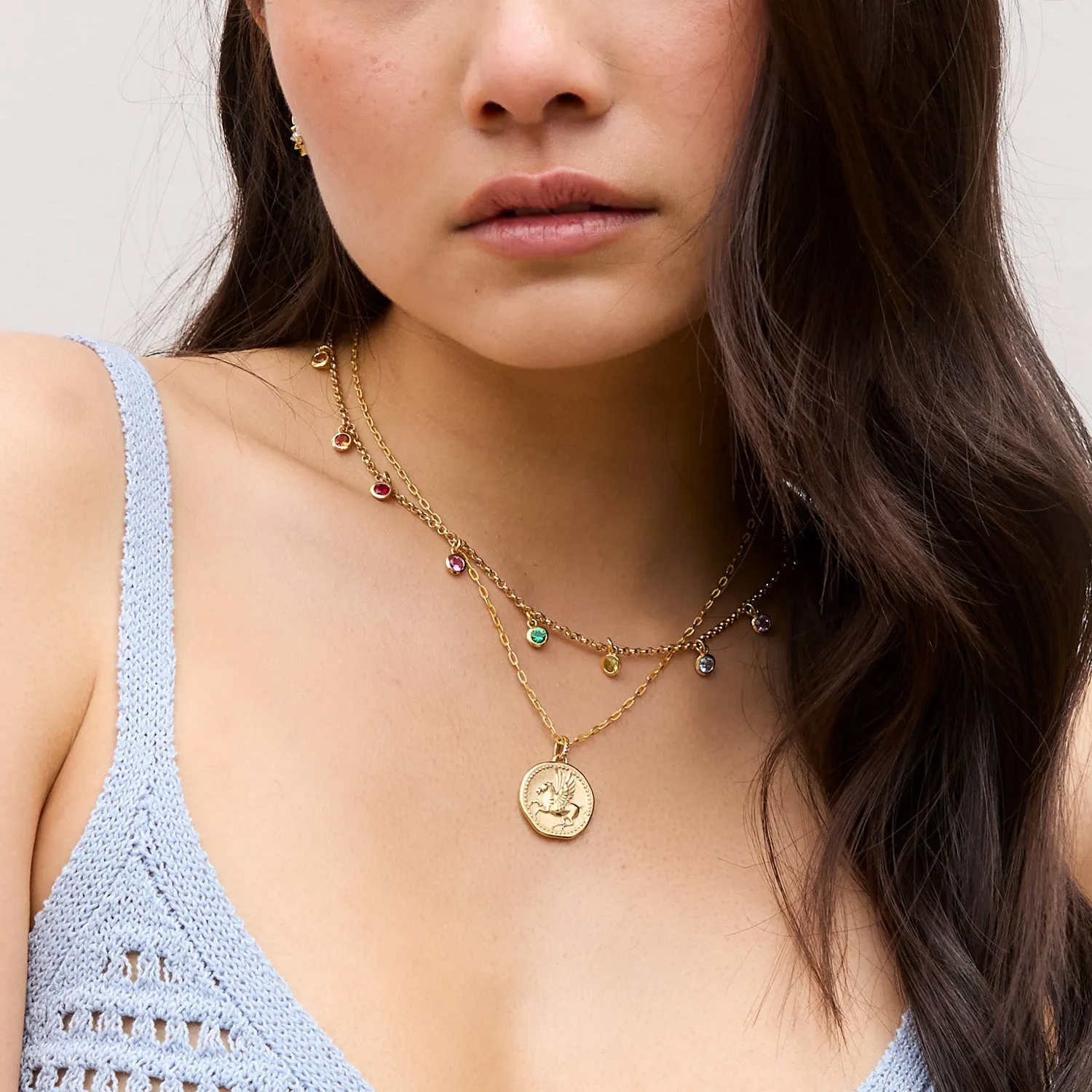 Pegasus 'Overcome and Thrive' Talisman Necklace sold by Dower & Hall product image thumbnail 2