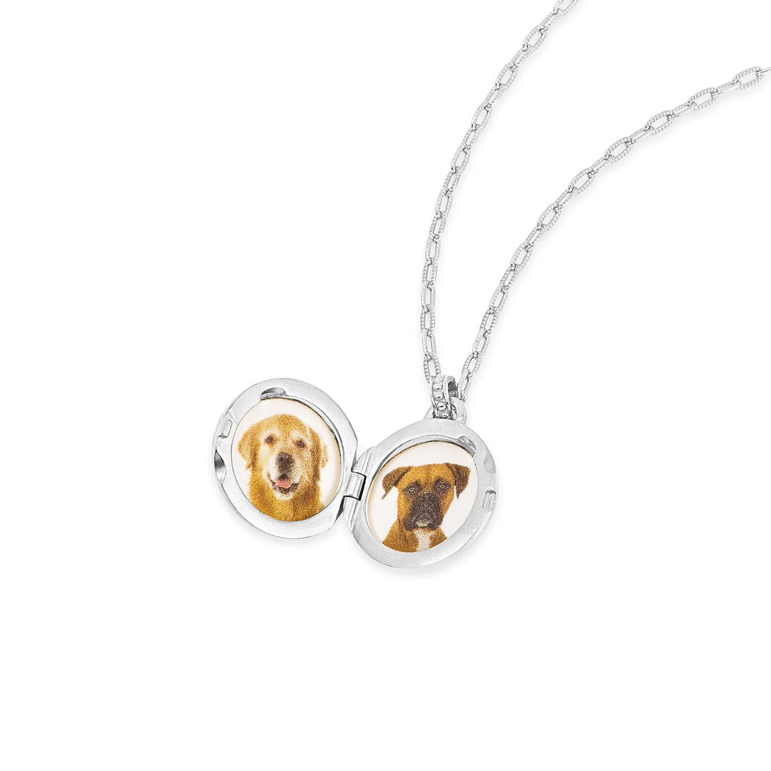 Diamond Starburst Round Locket sold by Dower & Hall product image thumbnail 2