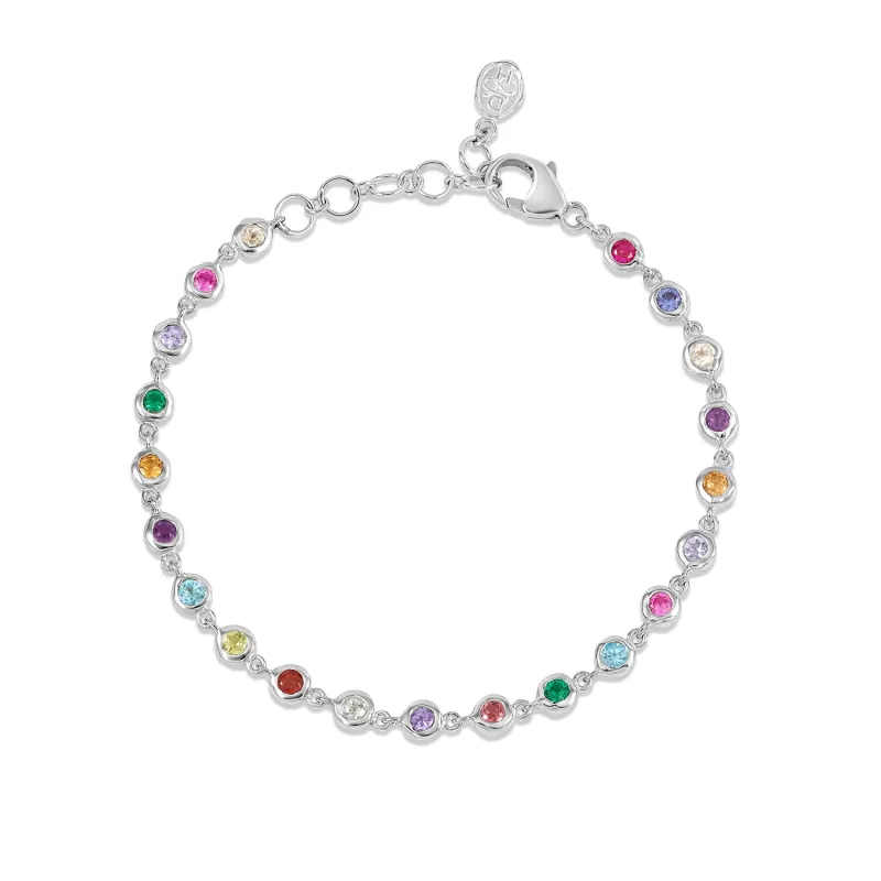 Array Gemstone Line Bracelet sold by Dower & Hall