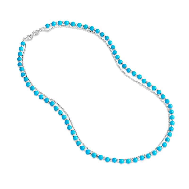 Turquoise Blue Orissa Necklace sold by Dower & Hall