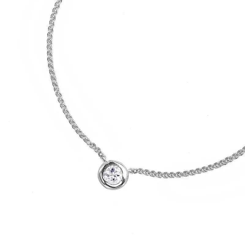 9k Gold & Diamond Dew Pendant sold by Dower & Hall