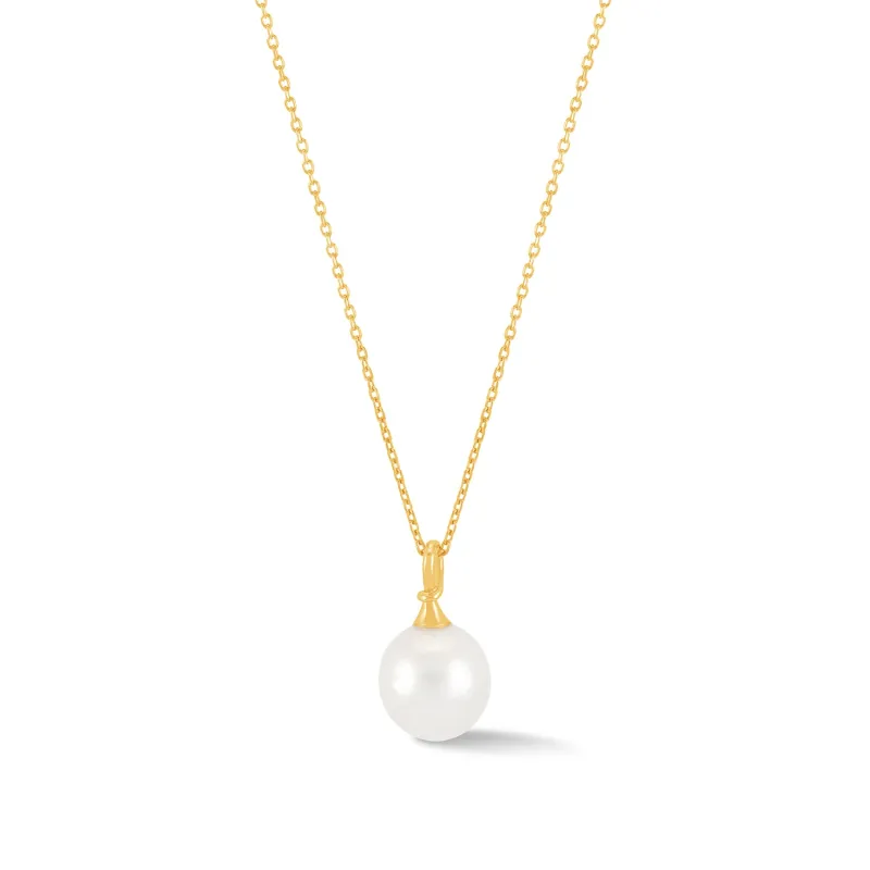 9k Gold & South Sea Pearl Waterfall Pendant sold by Dower & Hall