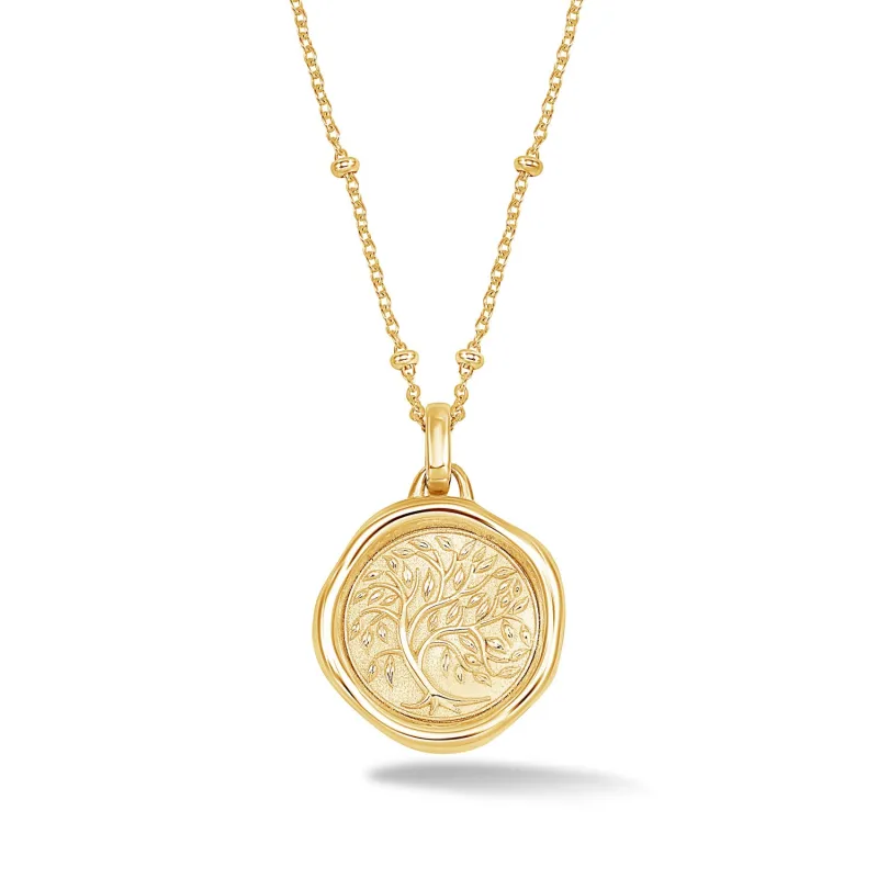 Tree of Life Talisman Necklace made by Dower & Hall
