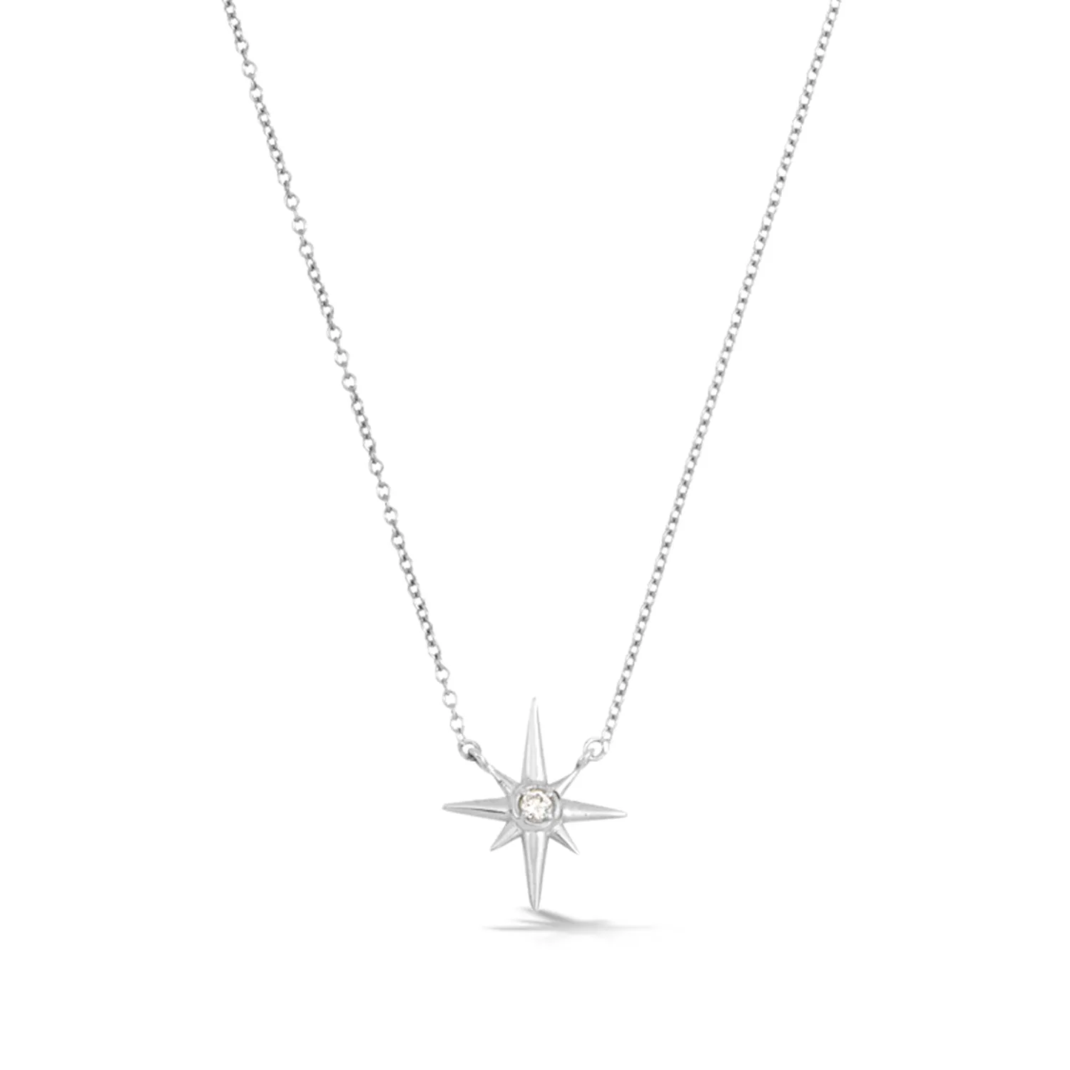 14k Gold & Diamond North Star Pendant sold by Dower & Hall product image thumbnail 5