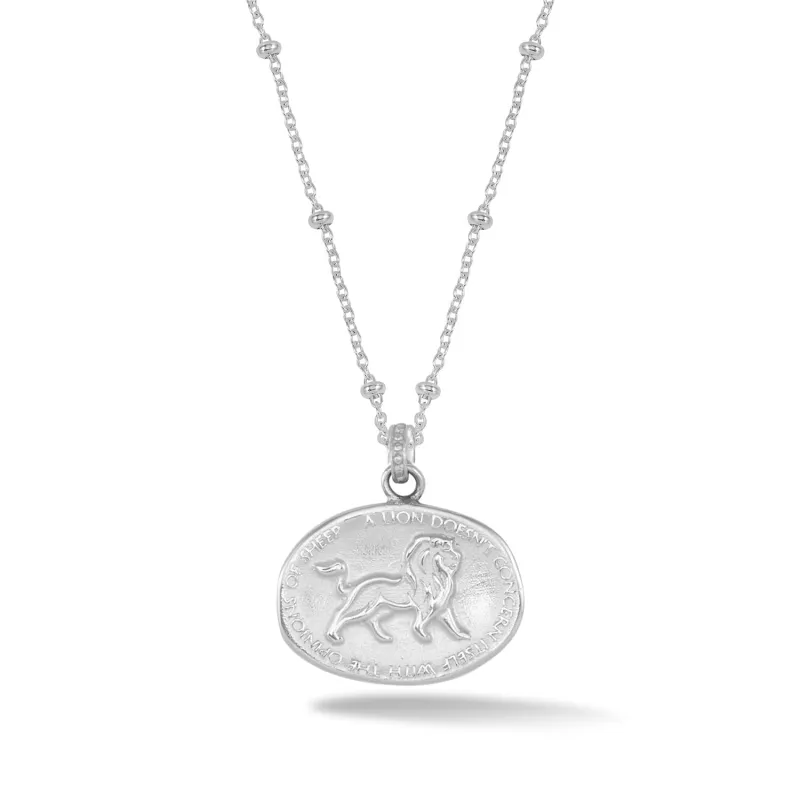 Lion Talisman Necklace sold by Dower & Hall