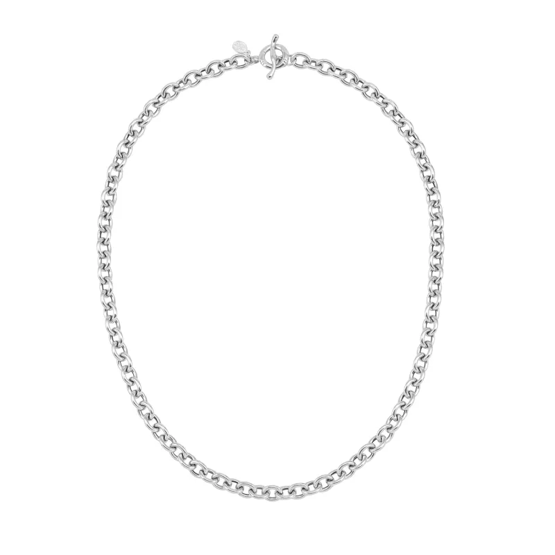 Men's Oval Link Necklace Chain sold by Dower & Hall