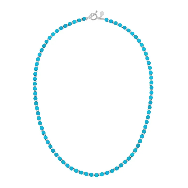 Men's Turquoise Halo Necklace sold by Dower & Hall