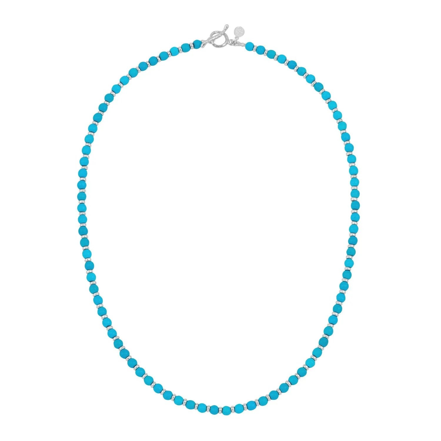 Men's Turquoise Halo Necklace sold by Dower & Hall