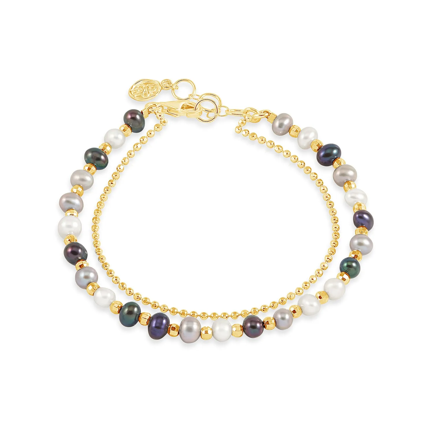 Mixed Freshwater Timeless Pearl Bracelet sold by Dower & Hall product image thumbnail 4