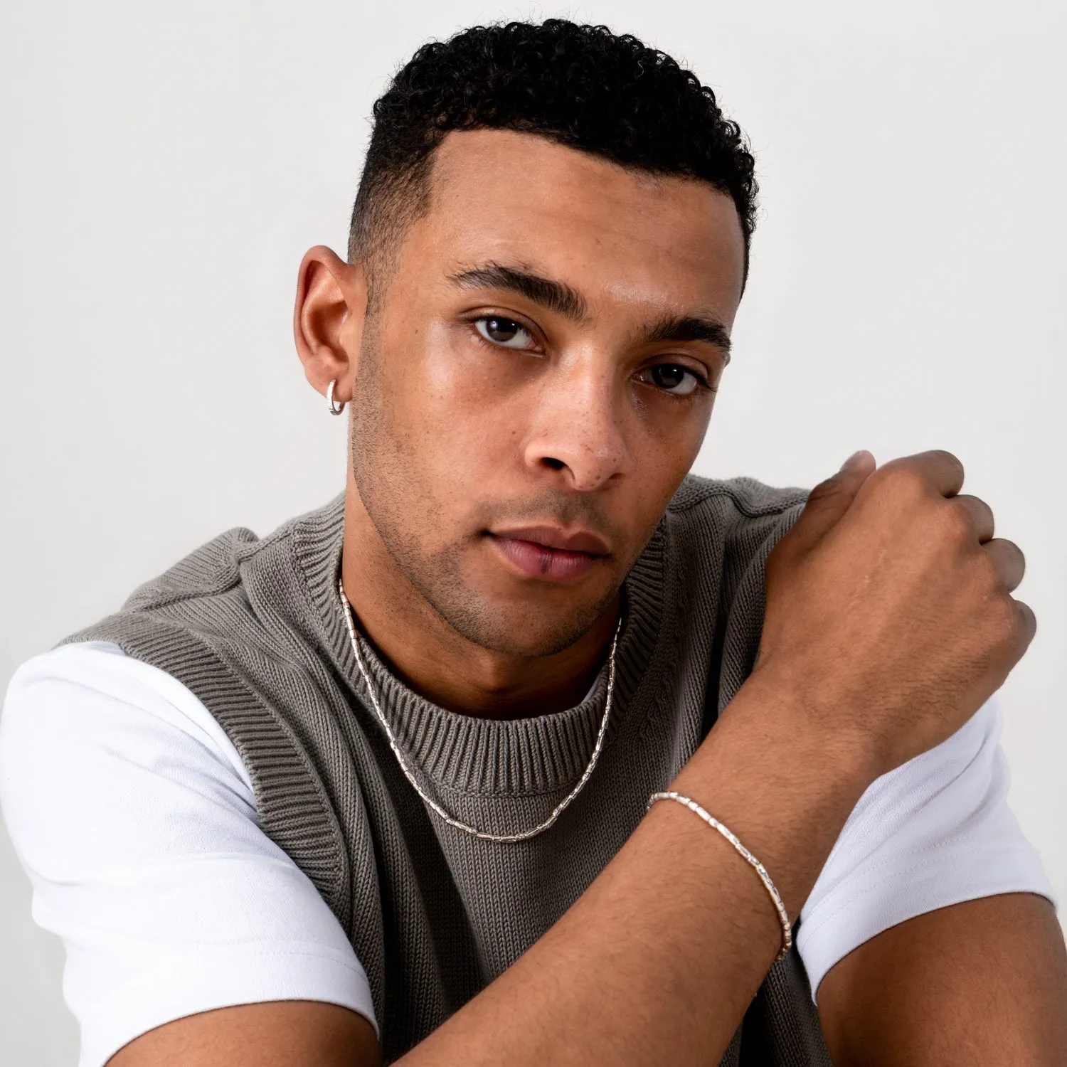 Men's Rice Nomad Necklace sold by Dower & Hall product image thumbnail 3