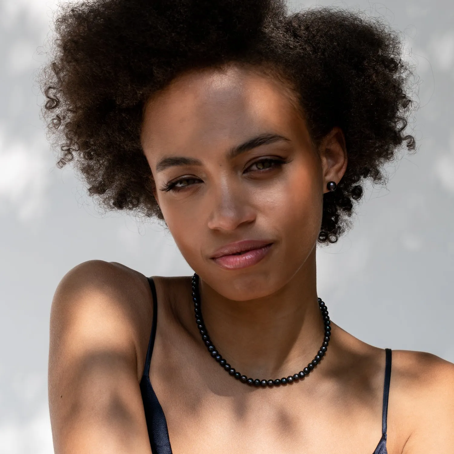 Timeless Peacock Freshwater Pearl Necklace sold by Dower & Hall product image thumbnail 2