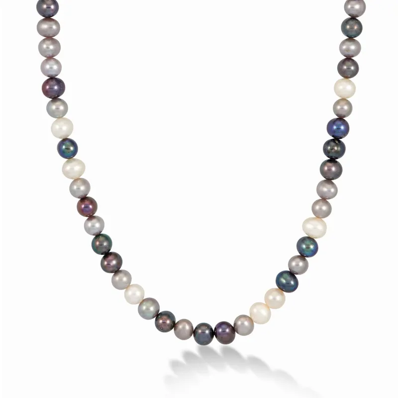 Timeless Mixed Freshwater Pearl Necklace sold by Dower & Hall