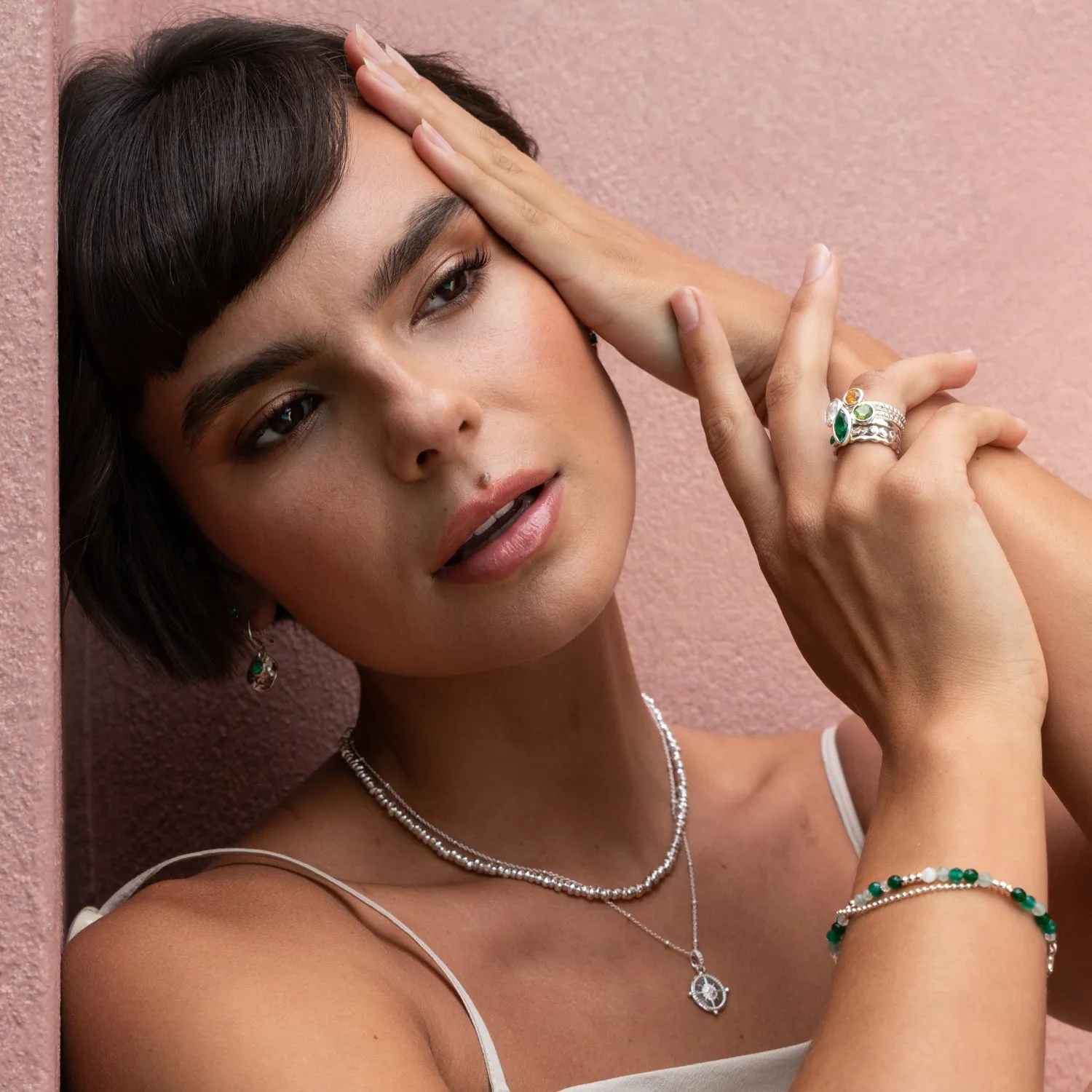 Envy Twinkle Stacking Rings sold by Dower & Hall product image thumbnail 4