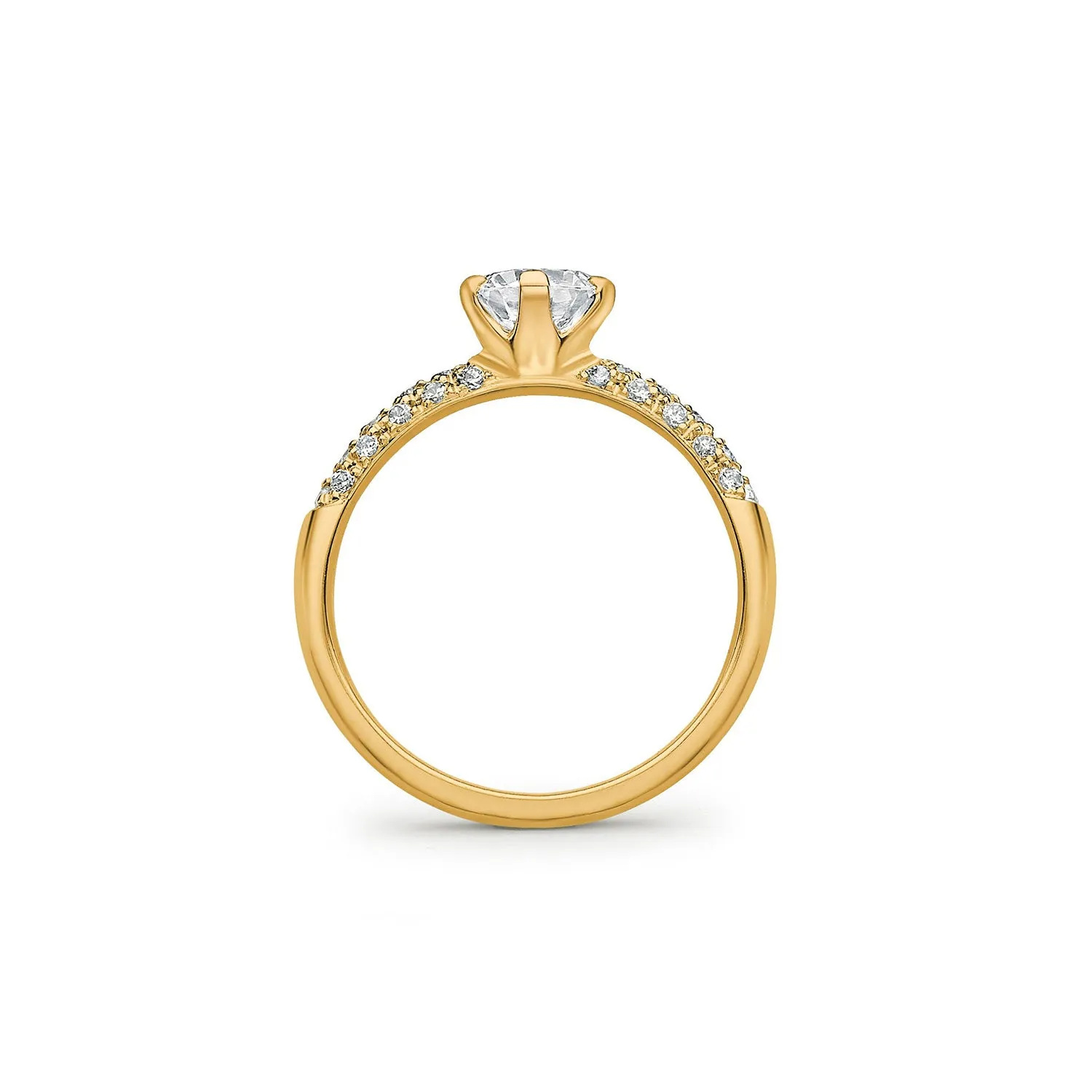 Angel Diamond Engagement Ring sold by Dower & Hall product image thumbnail 3