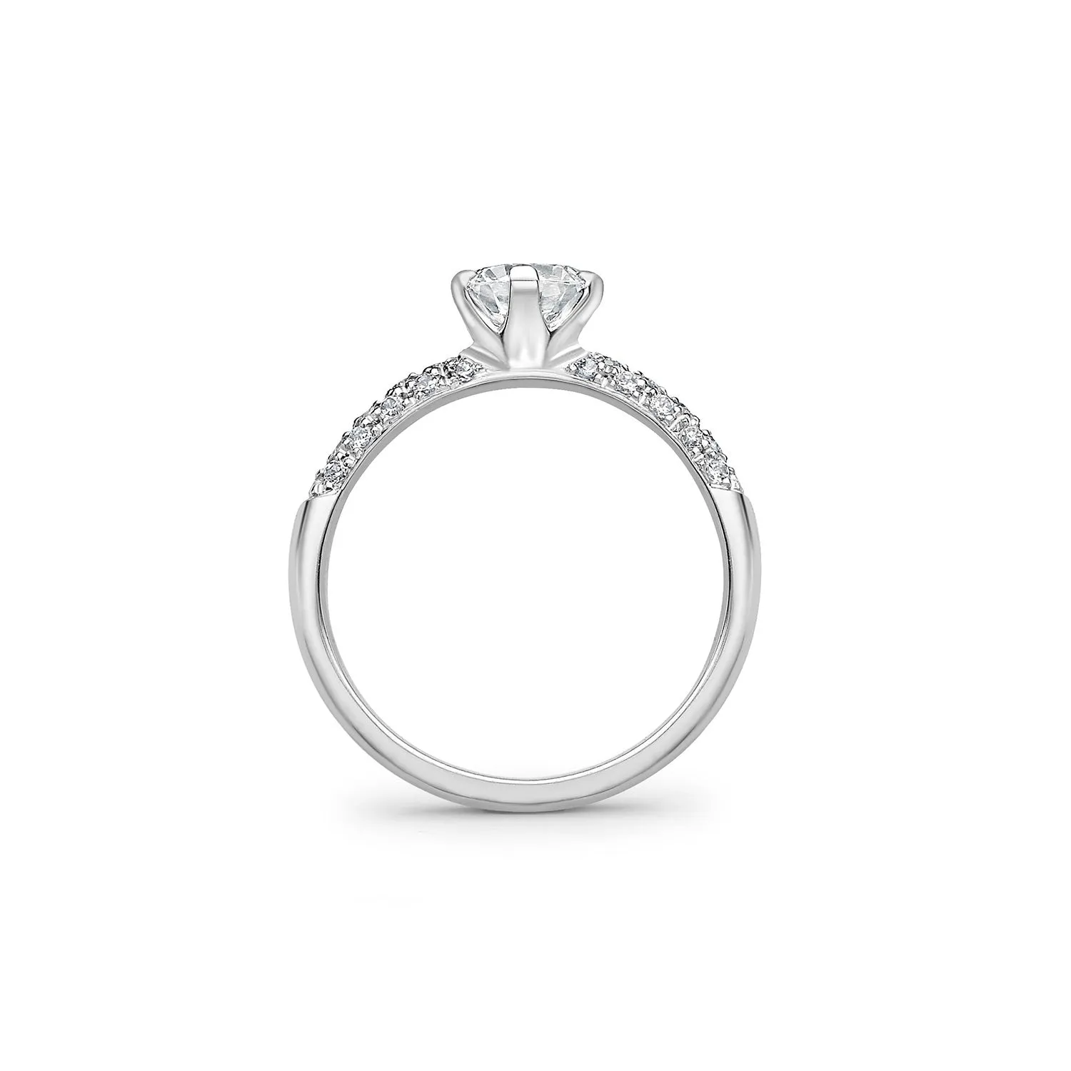 Angel Diamond Engagement Ring sold by Dower & Hall product image thumbnail 4