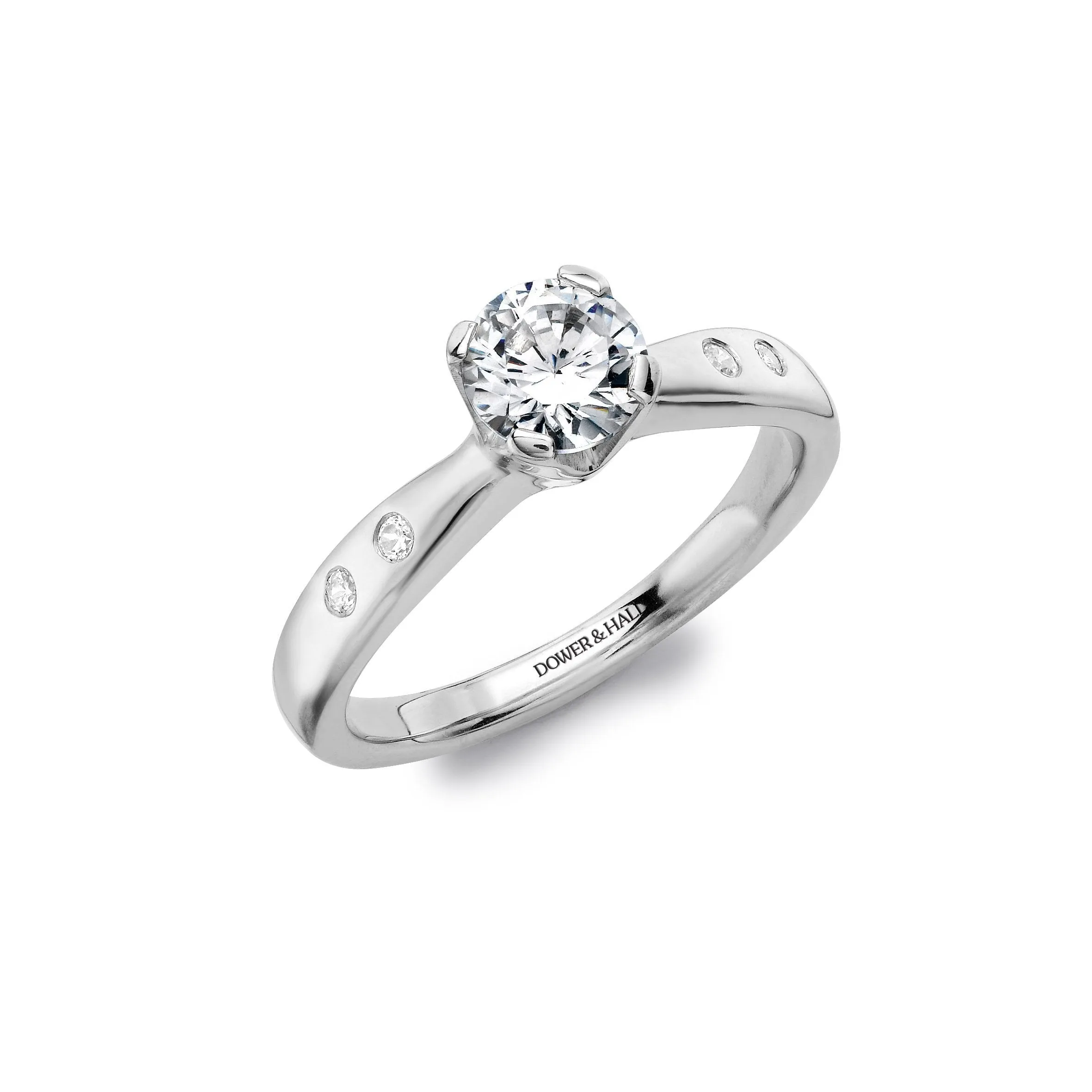 Bluebell Diamond Engagement Ring sold by Dower & Hall