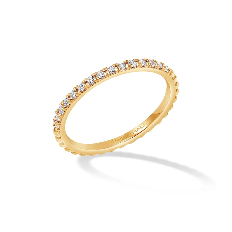 14k Dotty Eternity Narrative Ring sold by Dower & Hall