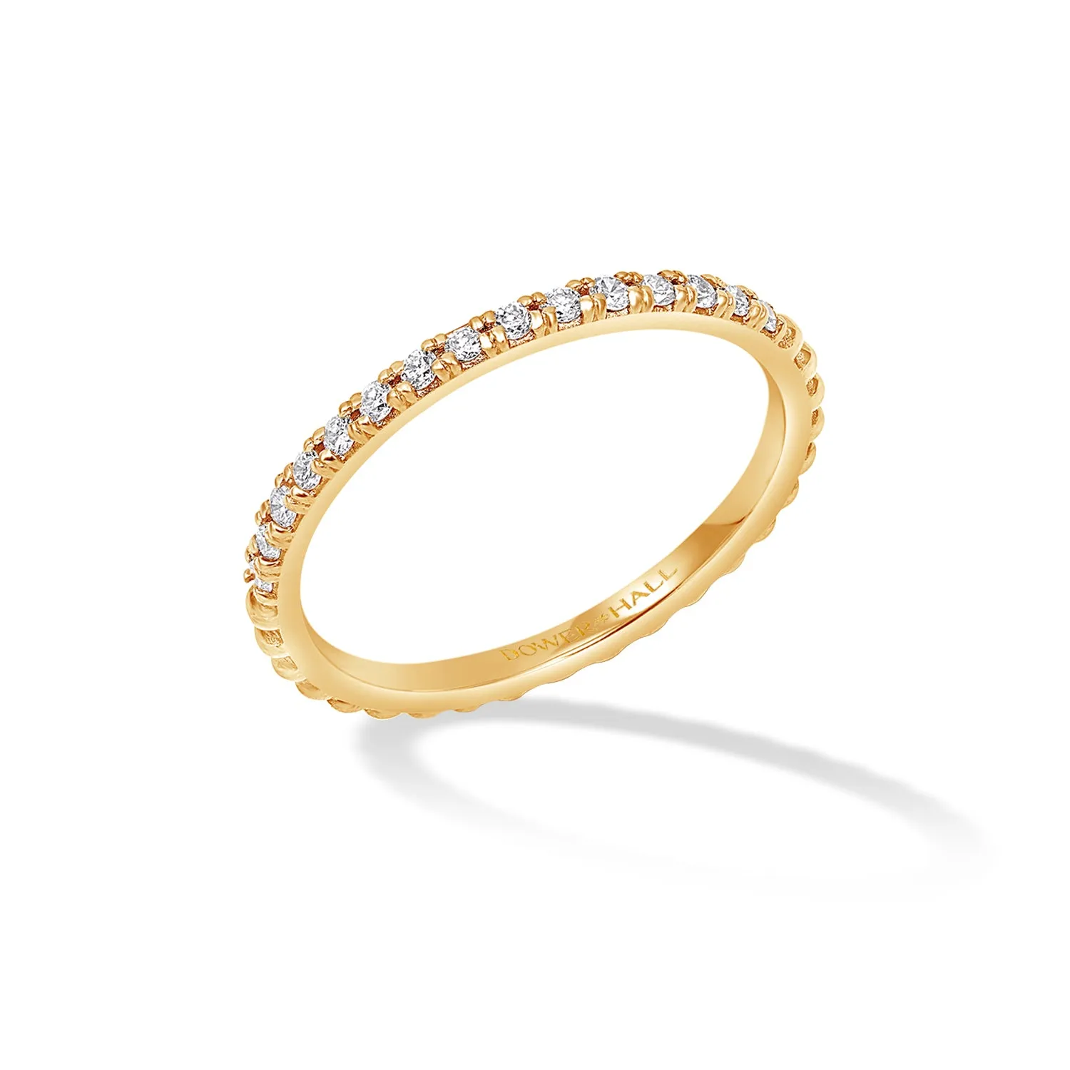 14k Dotty Eternity Narrative Ring sold by Dower & Hall