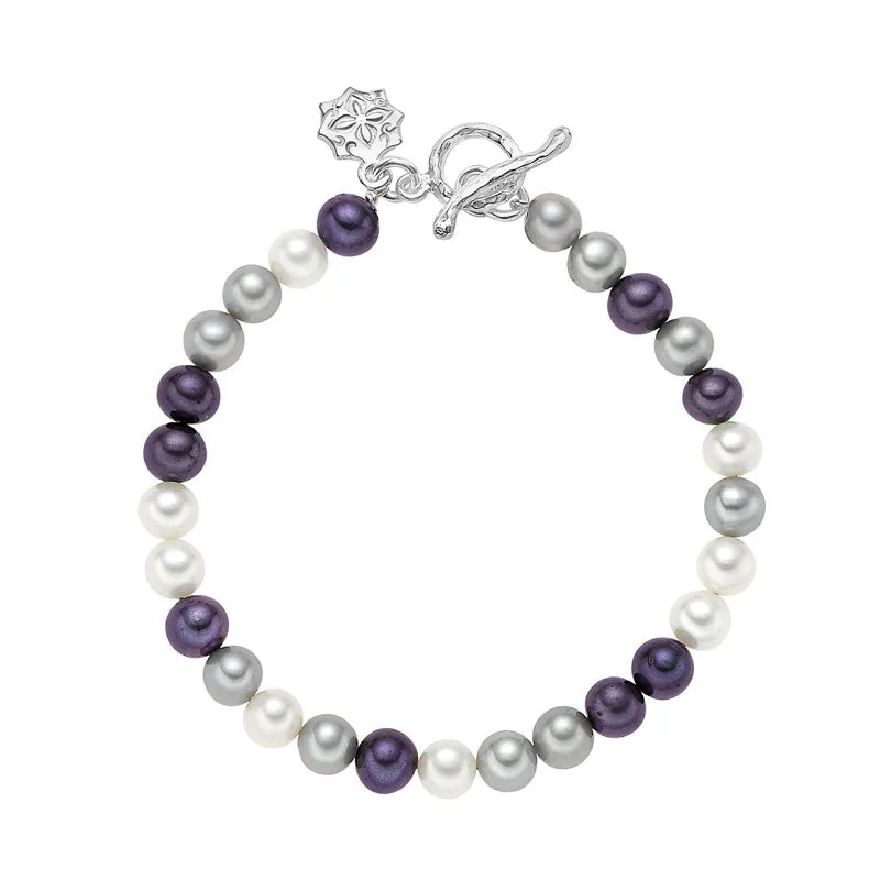 Timeless Mixed Freshwater Pearl Bracelet sold by Dower & Hall