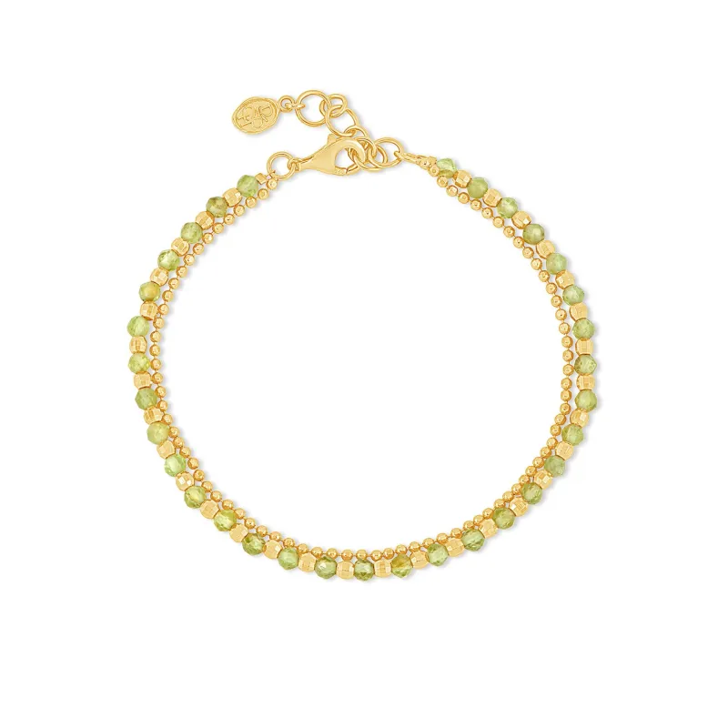 Peridot Orissa Bracelet sold by Dower & Hall