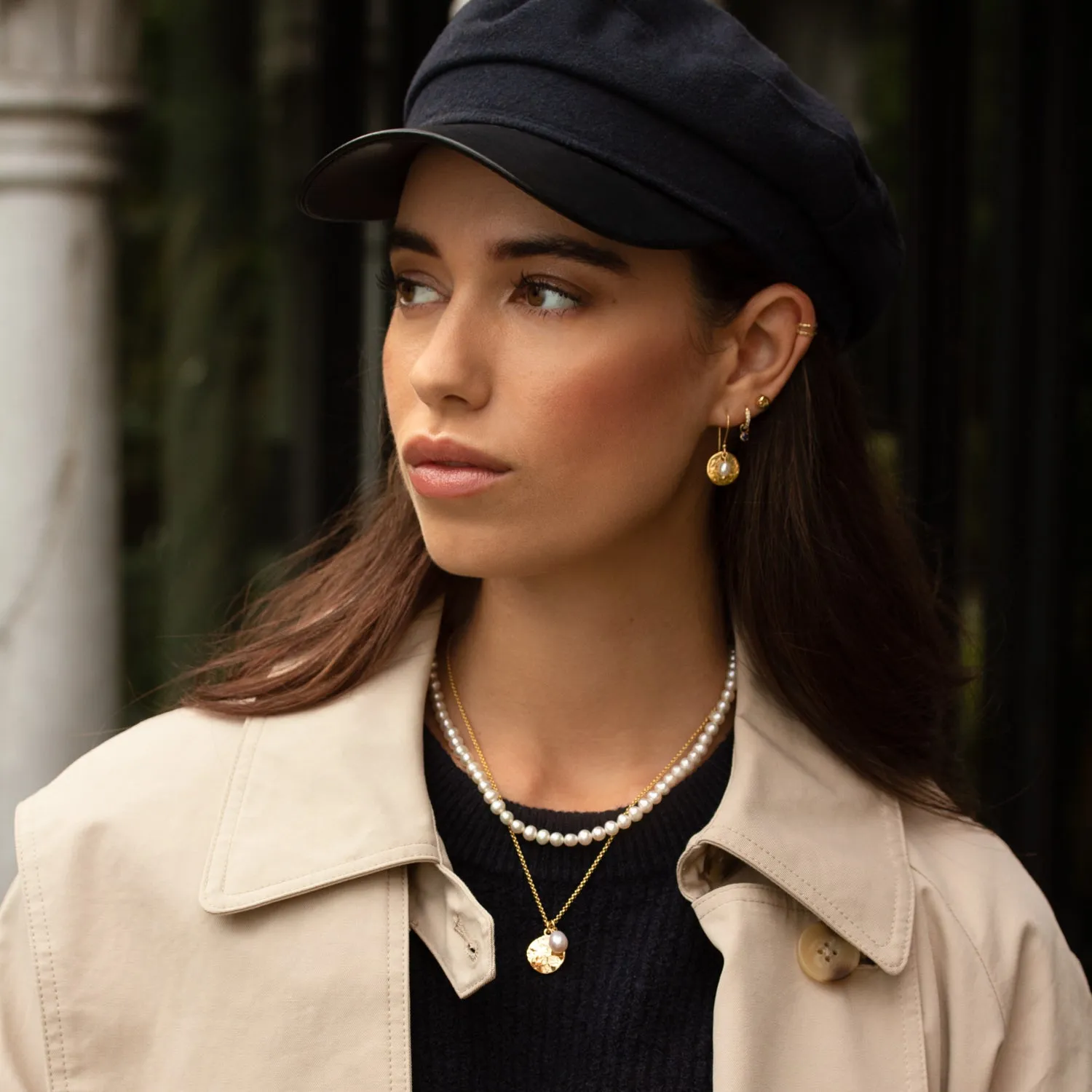 Double Bar Nomad Ear Cuff sold by Dower & Hall product image thumbnail 5