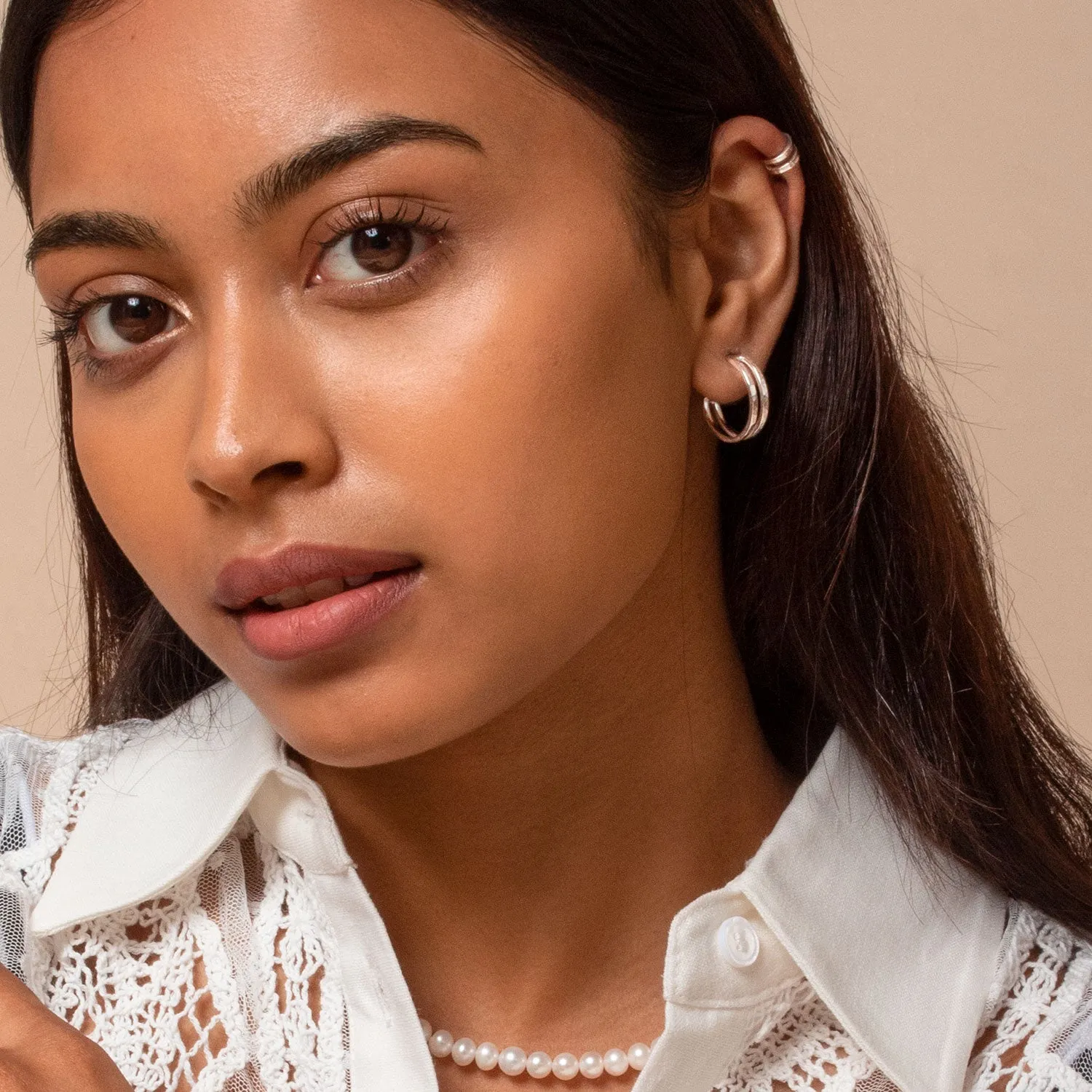 Double Bar Nomad Ear Cuff sold by Dower & Hall product image thumbnail 2