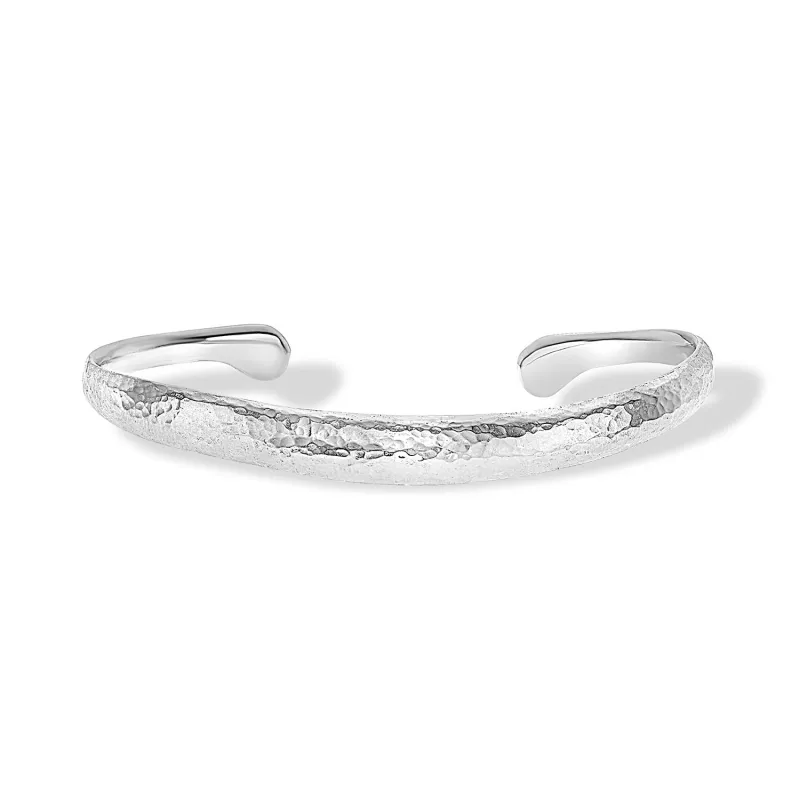 Curved Nomad Cuff Bangle sold by Dower & Hall