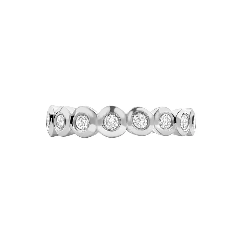 18k Gold Dotty Full Eternity Ring - 0.50CT sold by Dower & Hall product image thumbnail 5