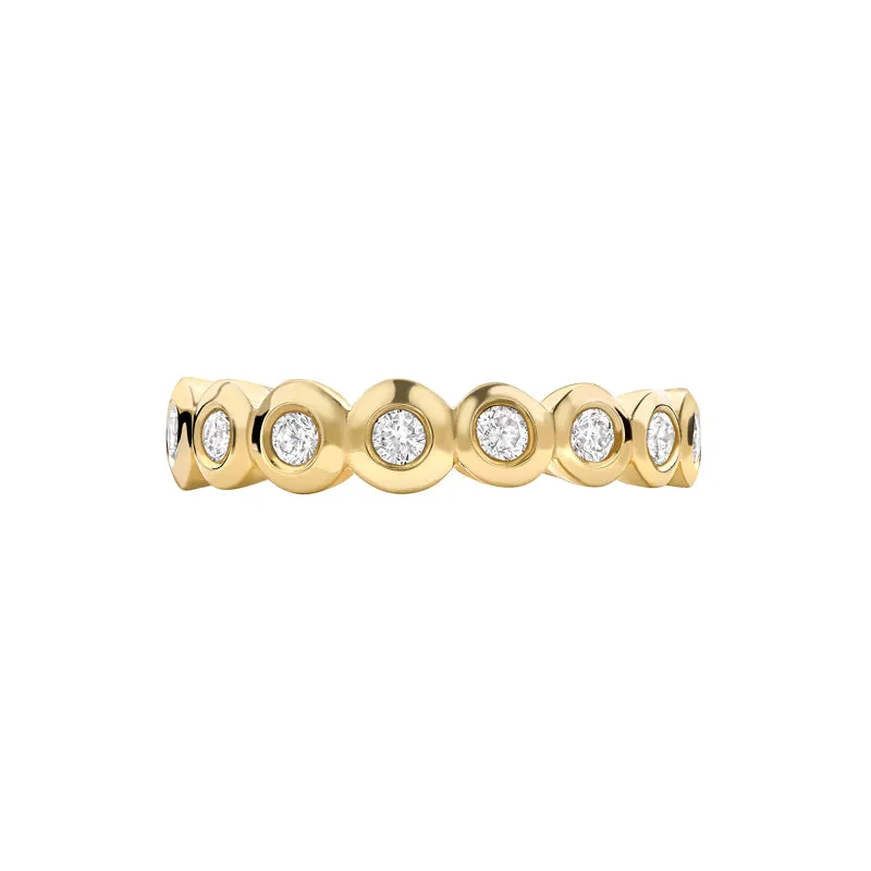 18k Gold Dotty Full Eternity Ring - 0.50CT sold by Dower & Hall product image thumbnail 3