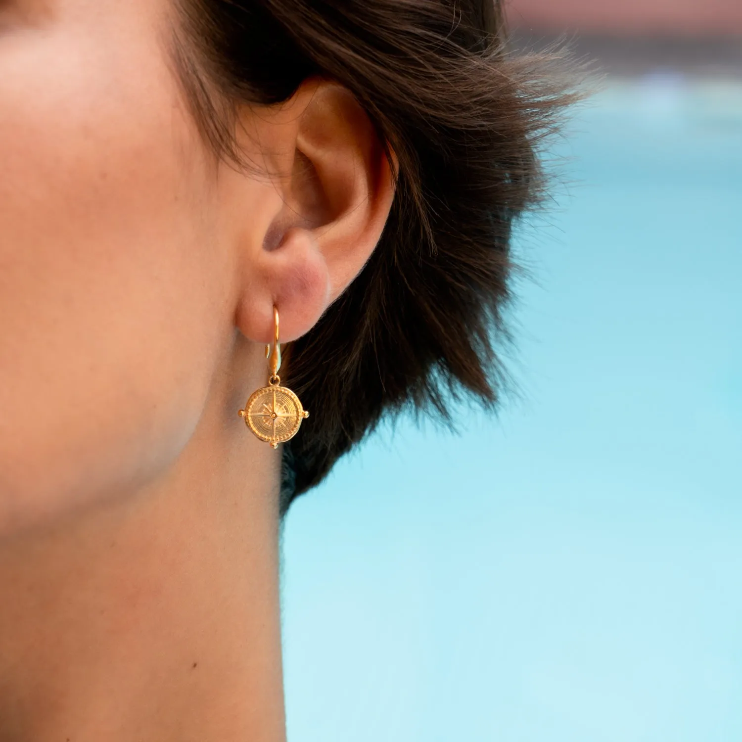 True North Story Drop Earrings sold by Dower & Hall product image thumbnail 4