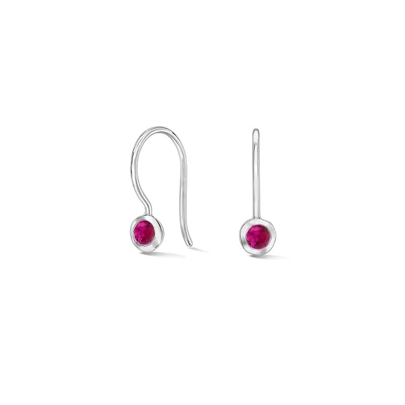 Ruby Dewdrop Earrings sold by Dower & Hall