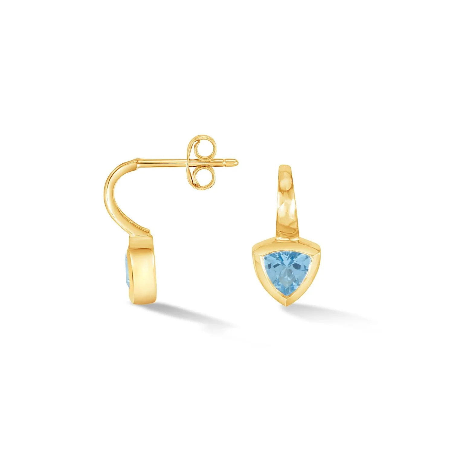 Blue Topaz Trillion Tutti Frutti Earrings sold by Dower & Hall product image thumbnail 4