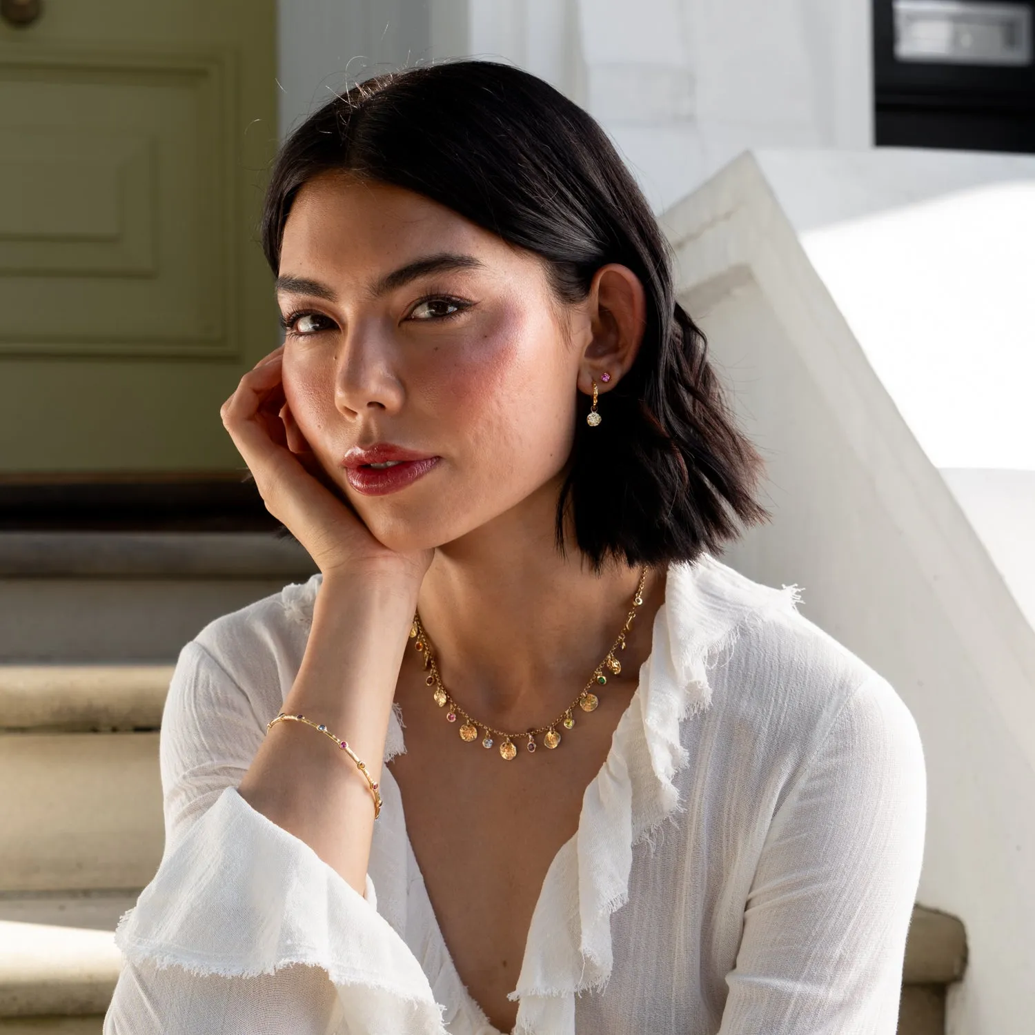 Array and Nomad Bangle Set sold by Dower & Hall product image thumbnail 4